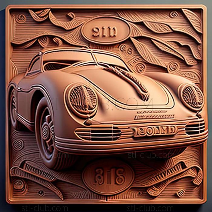 3D модель Porsche 550 (STL)